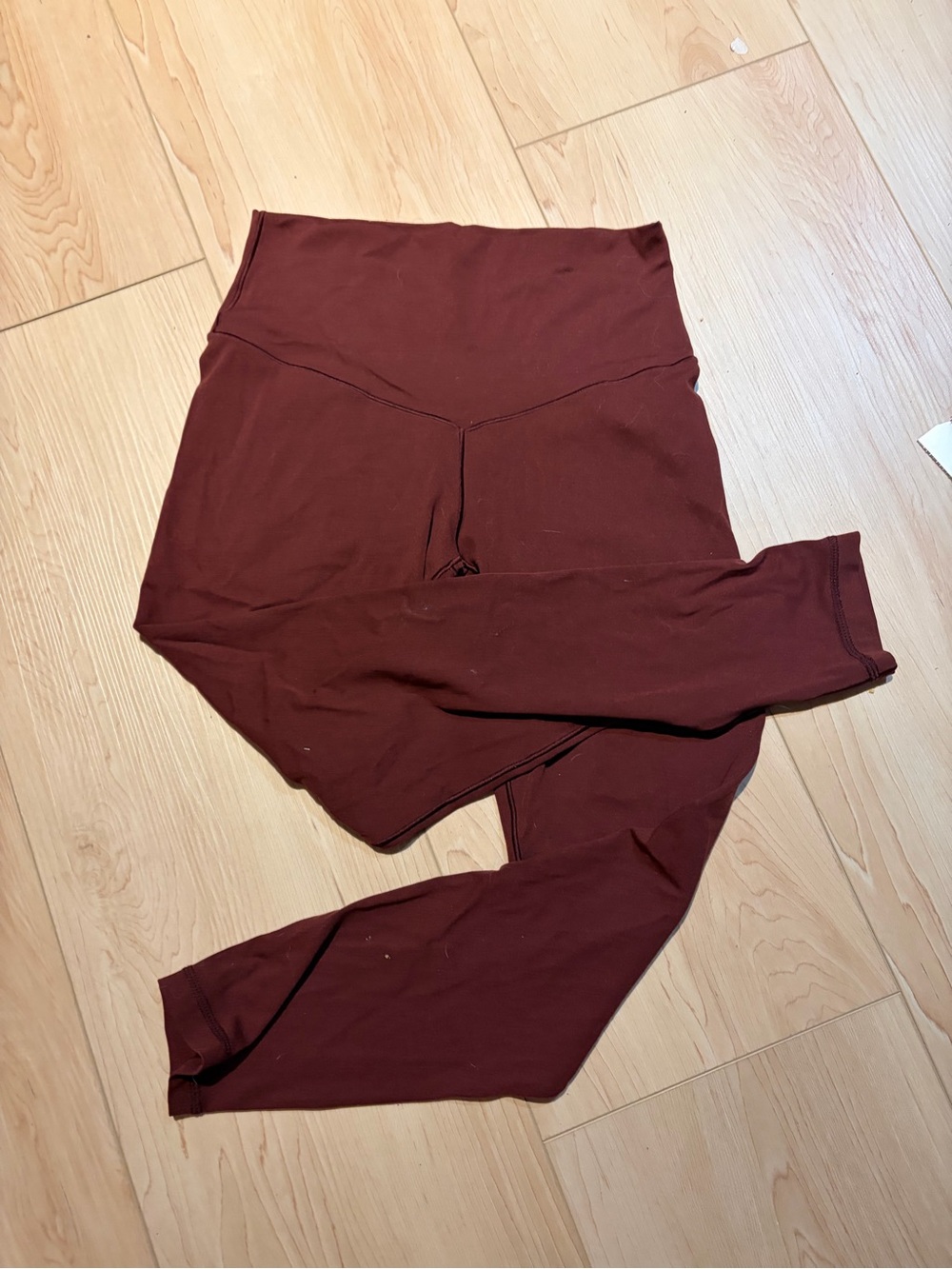 Aerie Burgundy Leggings
